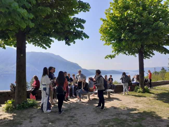 Studenti Gobetti a Ghiffa