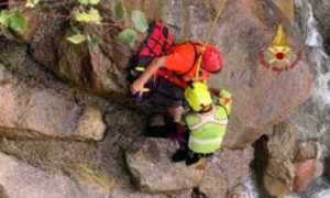 VIGILI DEL FUOCO RECUPERO PERSONA
