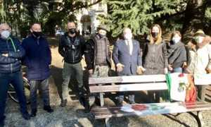 biella panchina foibe