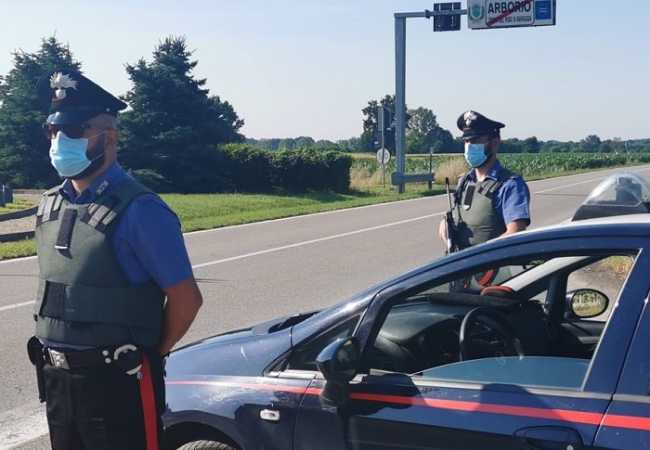carabinieri arborio