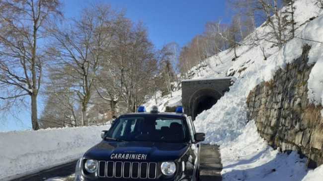 carabinieri neve