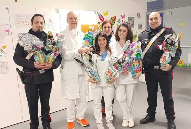 carabinieri ospedale uova