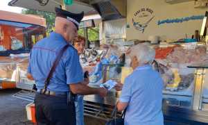 carabinieri truffe volantini