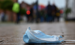 covid mascherina terra