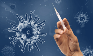 covid siringa rendering