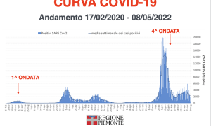 curva covid maggio 22