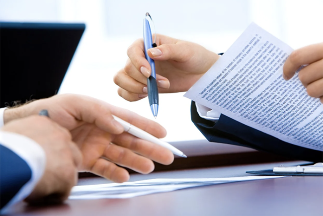 lavoro contratto penna