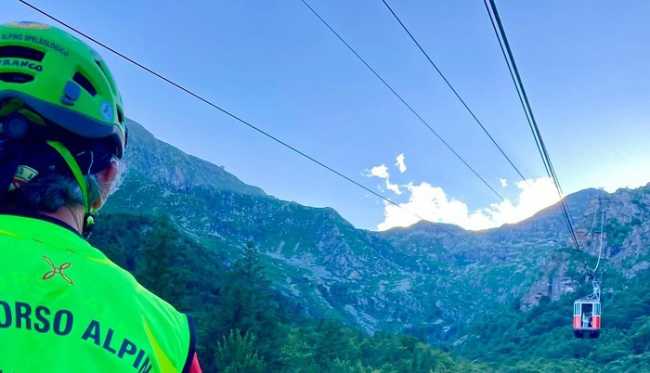 oropa funiva esercitazione