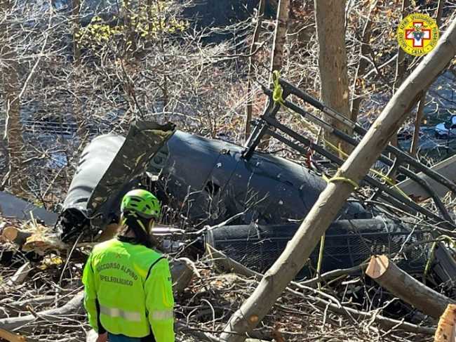 soccorso alpino incidente elicottero