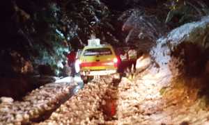 soccorso ambulanza neve grossa