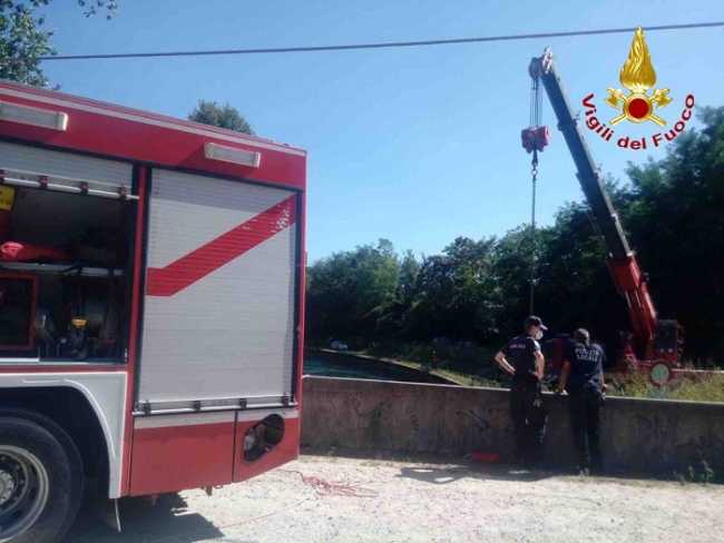 vigili del fuoco canale