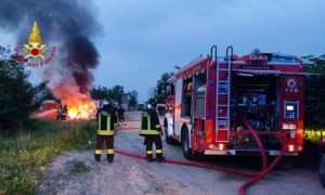 vigili del fuoco incendio generica