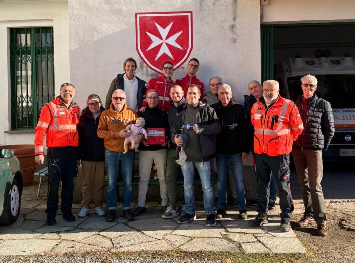 Terminati i corsi di formazione sul soccorso dell'Ordine di Malta