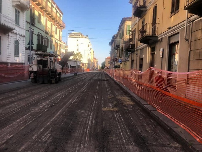 A Biella partono le asfaltature
