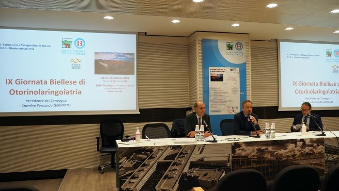 Otorinolaringoiatria: 200 professionisti al convegno di Biella