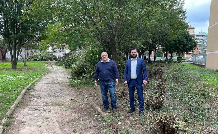 Biella:  via gli spacciatori dal parco delle Rovere, torna ai cittadini