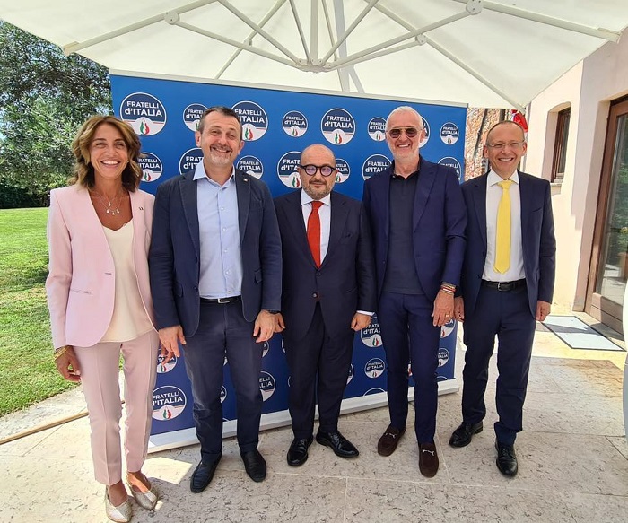 Il ministro Sangiuliano in visita a Oropa e a Biella