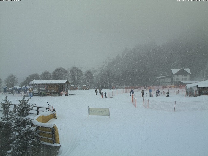 Già 7 centimetri di neve sulle piste di Bielmonte: la stagione prosegue