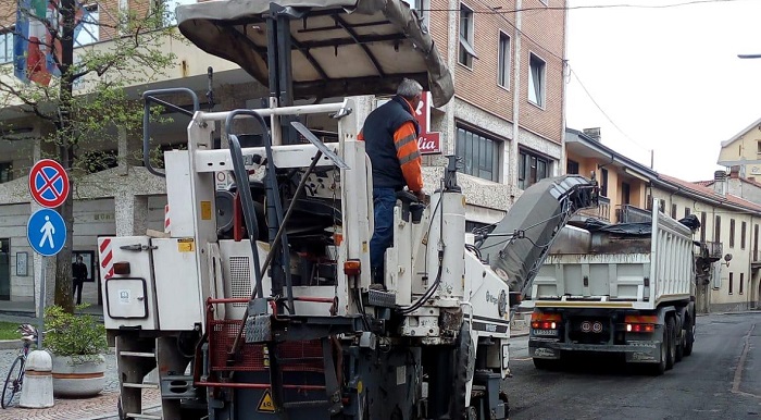 Cantieri di lavoro a Pralungo