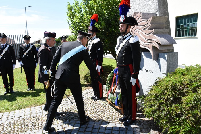 Carabinieri Biella celebrano la fondazione dell'Arma