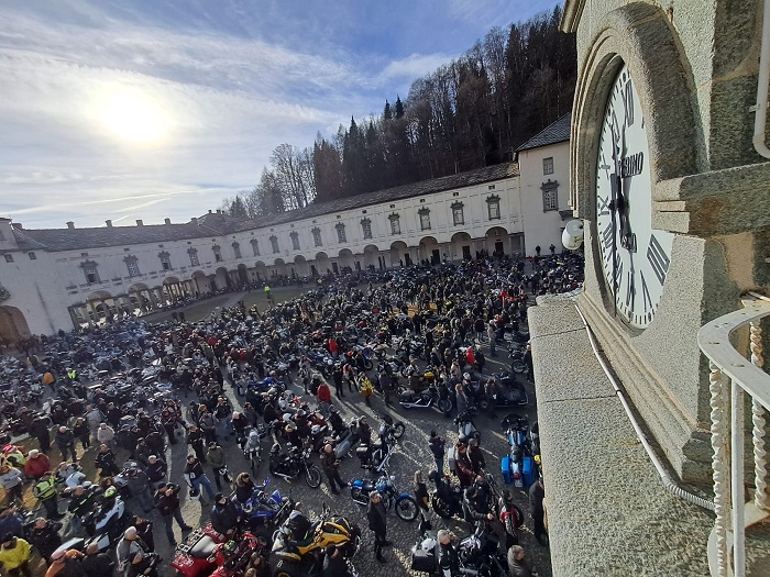 Come da tradizione Oropa invasa da migliaia di motociclisti