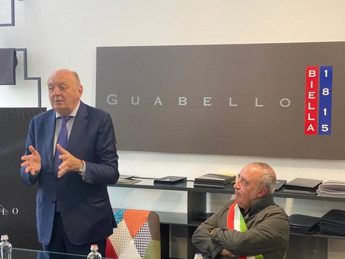 Il ministro Gilberto Pichetto ha visitato l'azienda Guabello 1815