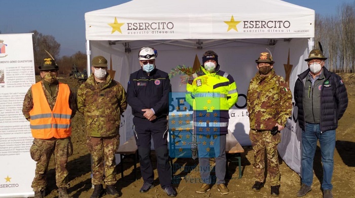 L'Esercito in azione sul Cervo