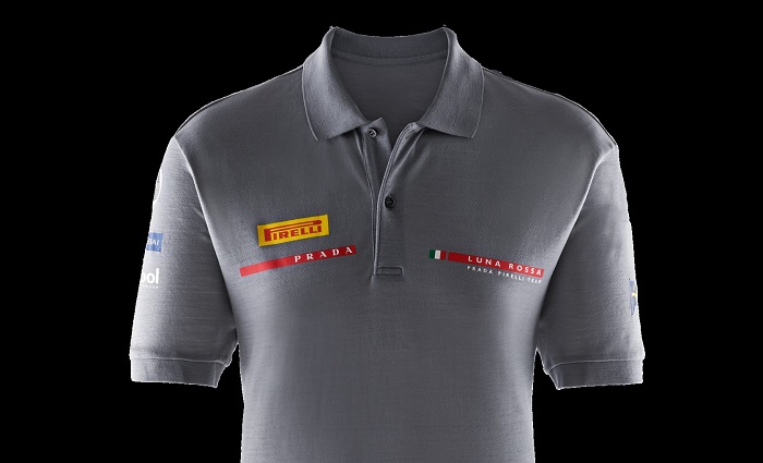 Reda fornisce i tessuti per le polo di Luna Rossa Prada Pirelli