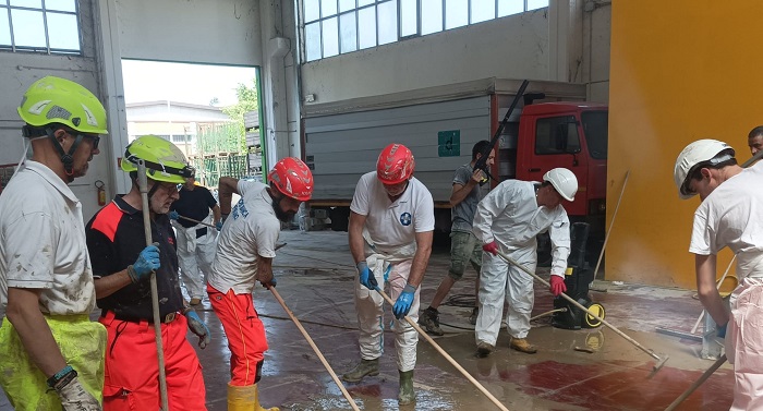 Rientrati dall’Emilia Romagna i due volontari della Protezione Civile di Biella