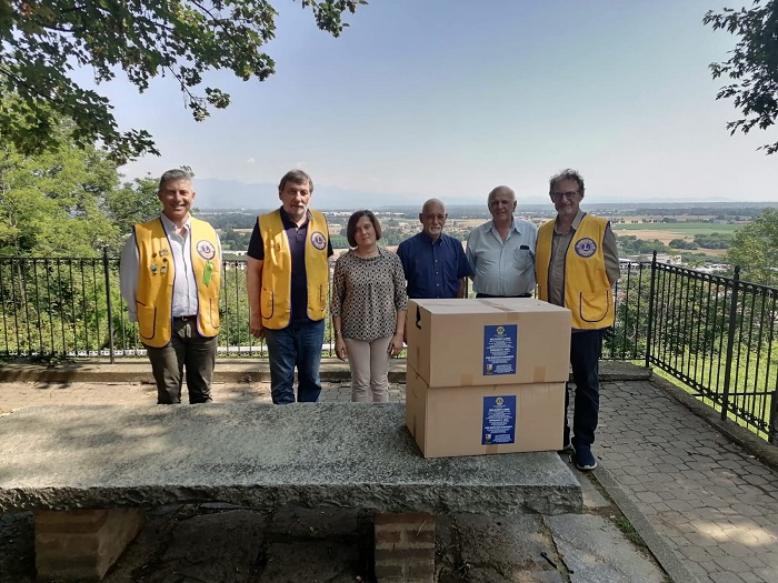Lions Club basso biellese aiuta i bisognosi di Salussola