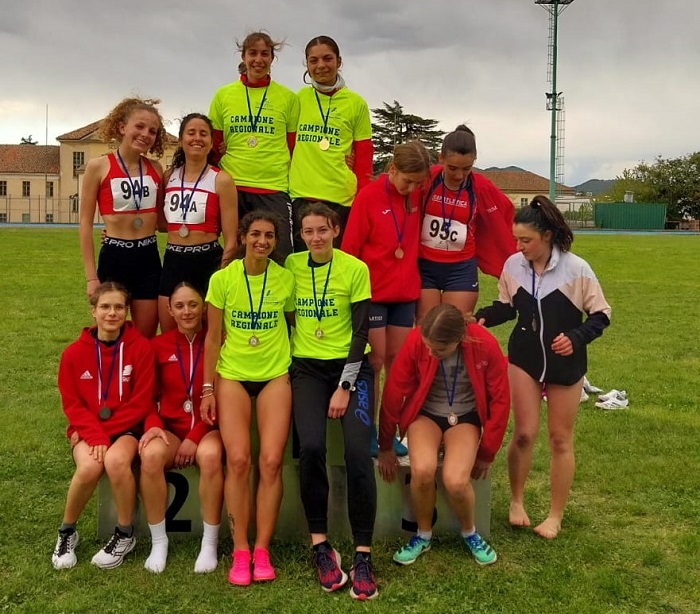 Atletica Stronese super nel campionato regionale staffette