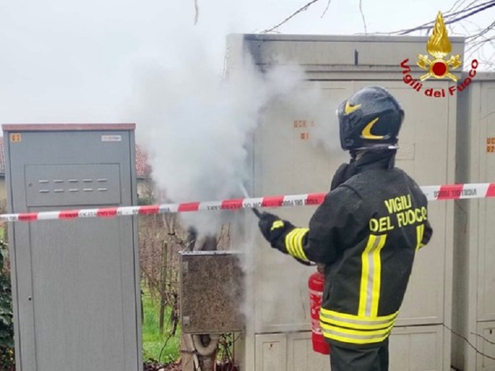 Incendio in casa a Chiavazza