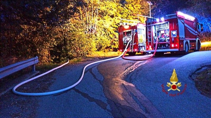 Paura per un principio d'incendio a Cossato in casa