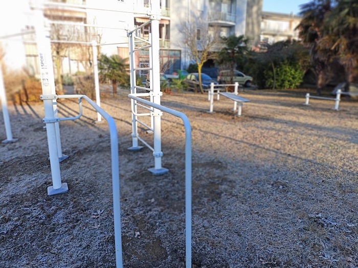 Nuova area fitness al lago di Viverone