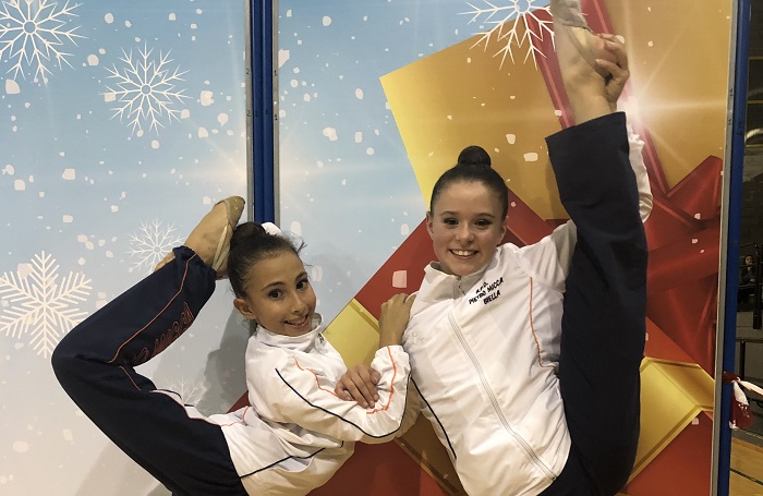 Ginnastica Pietro Micca applaude Giulia e Aline