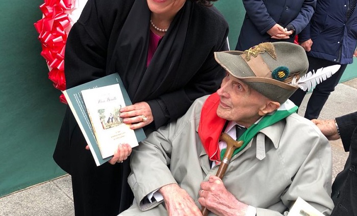 Addio a Silvio Biasetti, veterano degli alpini. Aveva 107 anni