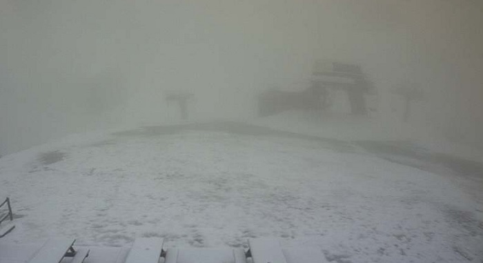 Prima spolverata di neve sui monti del Biellese