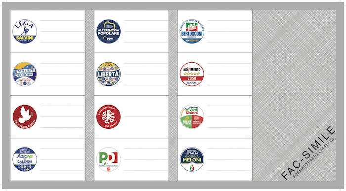 Elezioni europee: candidati e liste della circoscrizione Nord Ovest