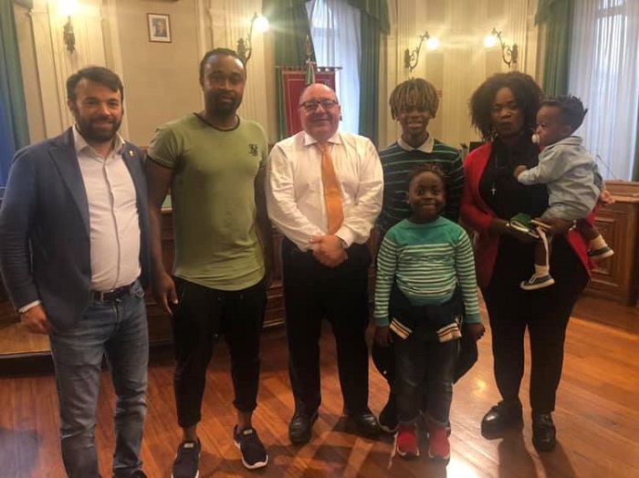 A Biella cittadinanza alla cognata di Moise Kean