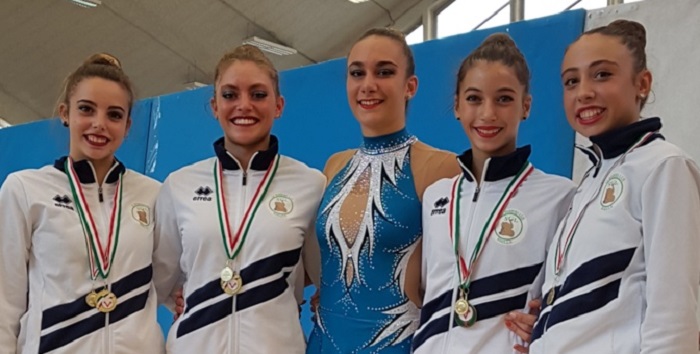 Ginnastica Lamarmora Biella fa incetta di medaglie